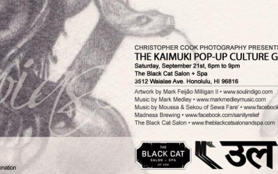 Kaimuki Pop-Up Art Gallery, September 21st 2013