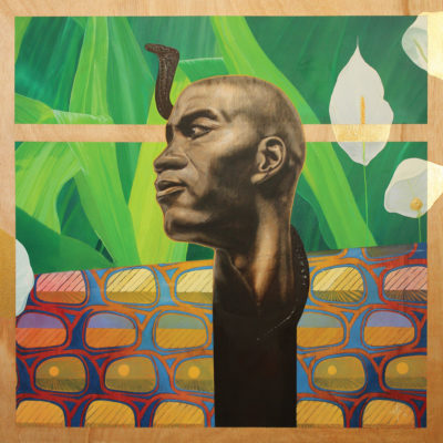 Gordon in Flora (Giclée Print)